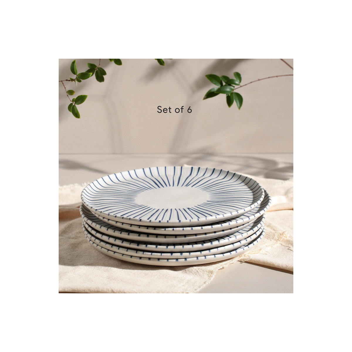 Porto Brasil Bio Stoneware Elemento Dinner Plate