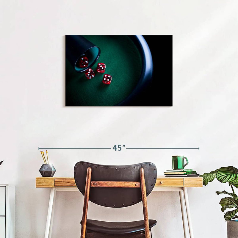 Senne Poker Dice, 20" H x 30" W