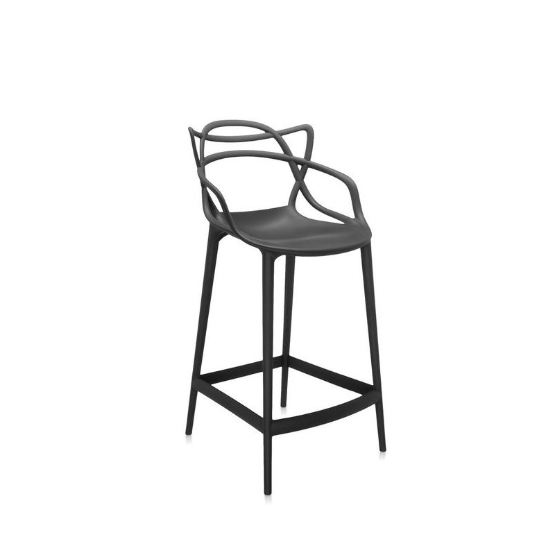 Masters Outdoor Bar Stool, Black, Counter