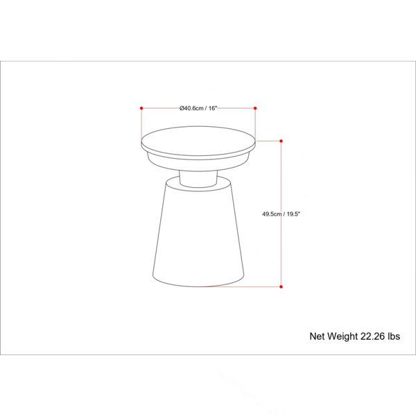 Dimensions du produit
