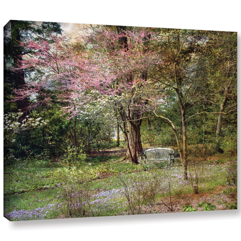 « spring », reproduction de photo sur toile tendue, H 8 po x l 10 po x P 2 po