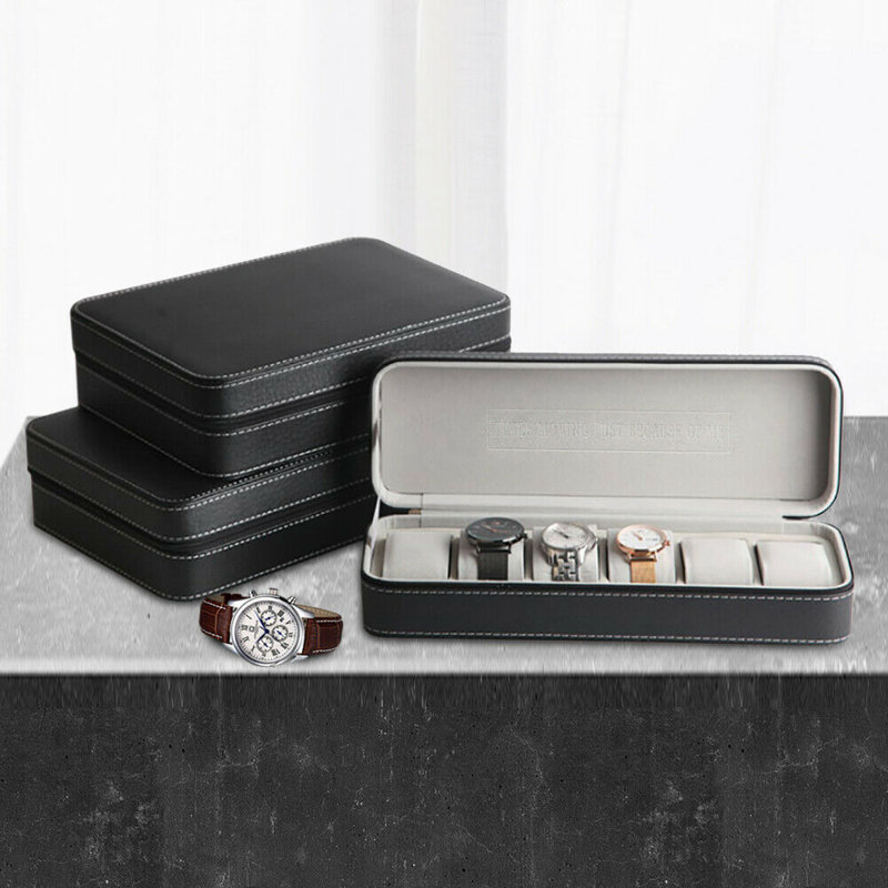 Boîte à montre 10 emplacements, 11 po x 7,87 po x 2,95 po