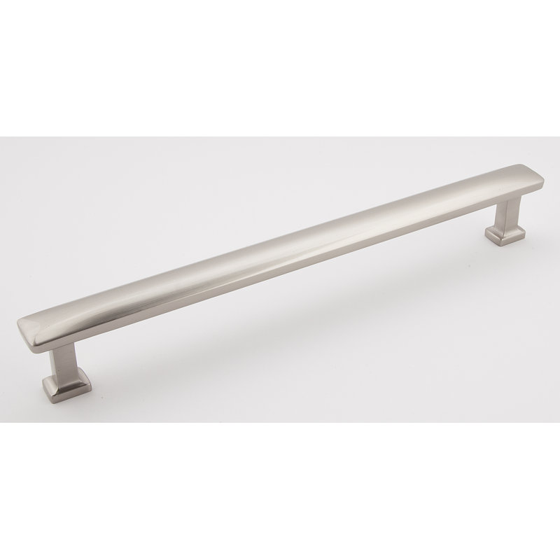 Poignée barre 12 po Cloud, Nickel satiné, 18"