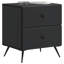 43cm W Manufactured Wood Bedside Table-715590116