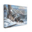 «Stupell Industries Wolves in Snowy Mountain Landscape», art mural sur toile par Kevin Daniel-91341066-91341068