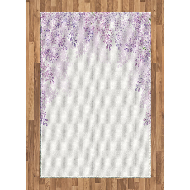 Theodora Floral Hand Woven Area Rug, Rectangle 120 x 180cm
