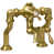 Unlacquered Satin Brass