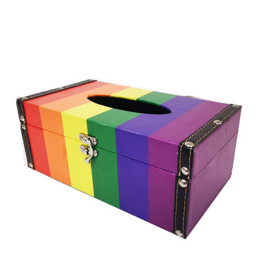 Housse pour boîte à mouchoirs Pride