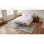 Tapis multicolore en laine noué à la main à motif géométrique Cascade-374037869