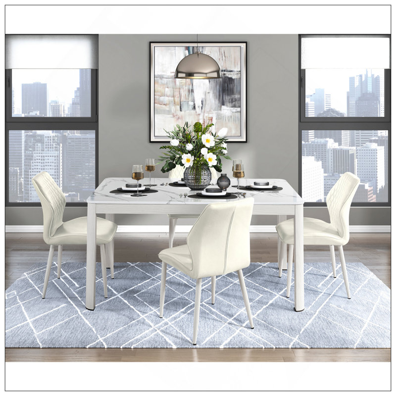 Ensemble de 2 chaises d'appoint Modern