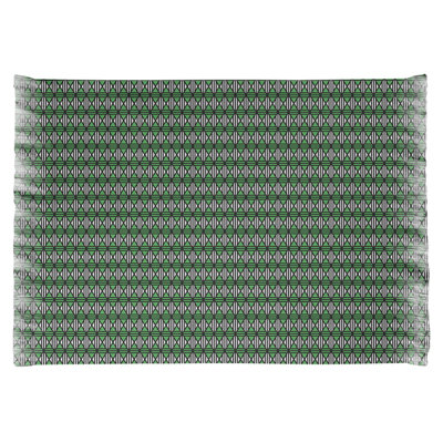 Tapis noir/de couleur noire à carreaux de losanges classic Mcguigan