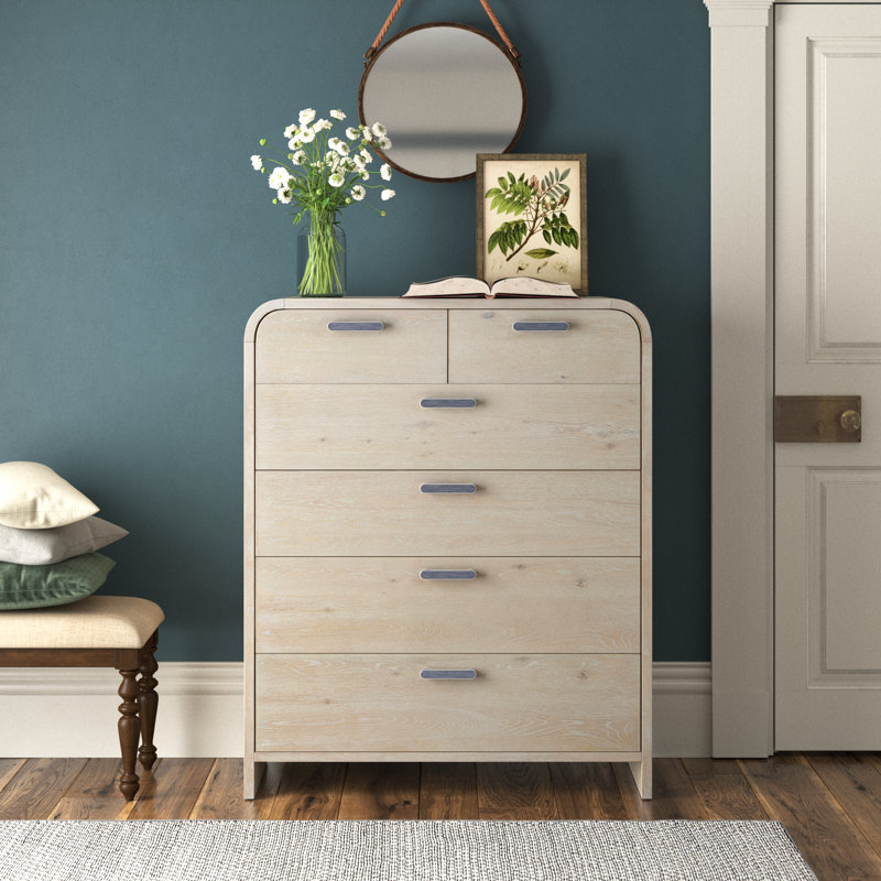 Laney 6 Drawer Wood Chest