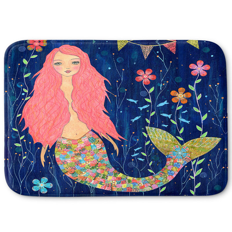 Tapis pour salle de bain Sascalia, H 1 po x l 34 po x L 21 po