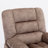 Lyquinn 35.8" Wide Contemporary Manual Reclining Massage Chair with Heating Function-1550714980