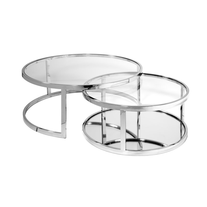 Tables gigognes 2 pièces Lafe