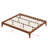 Bamboo Wood Platform Bed Frame-385186148