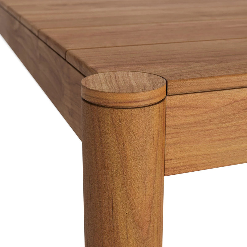 Table d'extérieur rencontre-moi (naturel), Natural