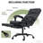 Vibration Massage Reclining Faux Leather Office Chair