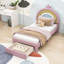 Wood Platform Bed with Storage Drawer-142606646