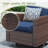 Outdoor Hand-Woven Wicker Patio Swivel Chair-1319319477-1319319482
