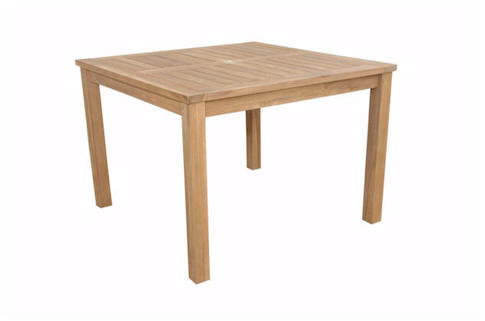 Arianie Outdoor Square Teak Coffee Table