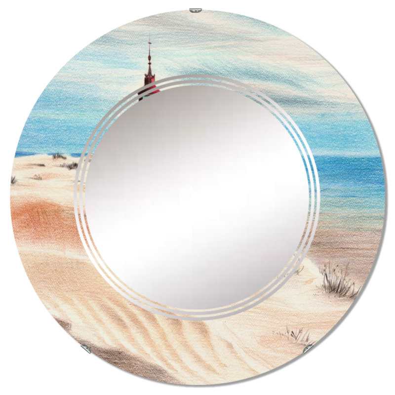 Miroir de salle de bain sans cadre, 24 po x 24 po