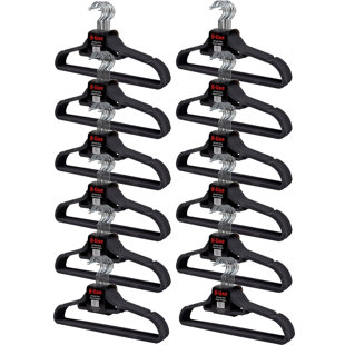 Velvet Standard Hanger for Dress/Shirt/Sweater (Set of 120)