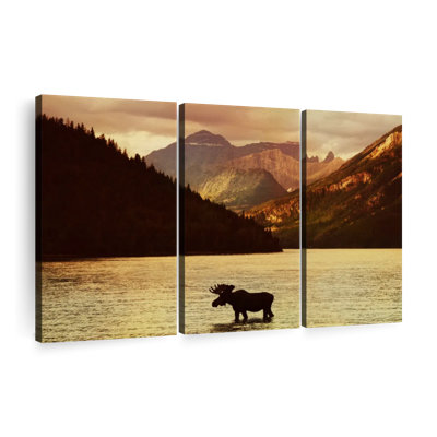 " Lake Moose " 3 - Pieces