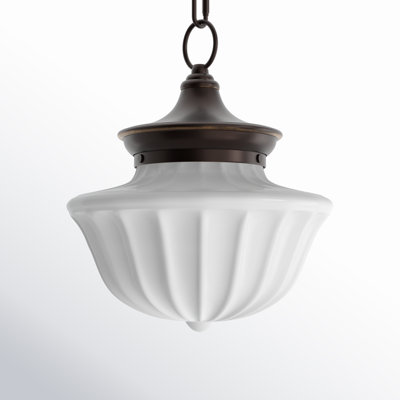Maisie Single Light Glass Pendant