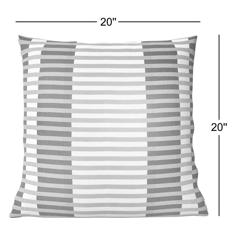 Coussin décoratif Jason Sunset, 20 po x 20 po, Housse de coussin seulement - sans coussin