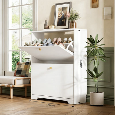 Range-chaussures en bois de qualité supérieure pour la maison