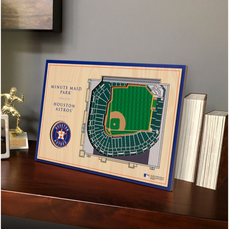 Présentoir de bureau MLB 3D StadiumViews, Astros de Houston