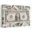 American One Dollar Bills Contemporary Wall Art Print 1 Piece Wrapped Canvas Wall Art-94690881