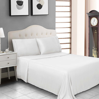 Modal From Beechwood 300 Thread Count Solid Luxury Pillowcase Set