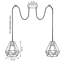 Prestynne 2 - Light Black Cluster Pendant