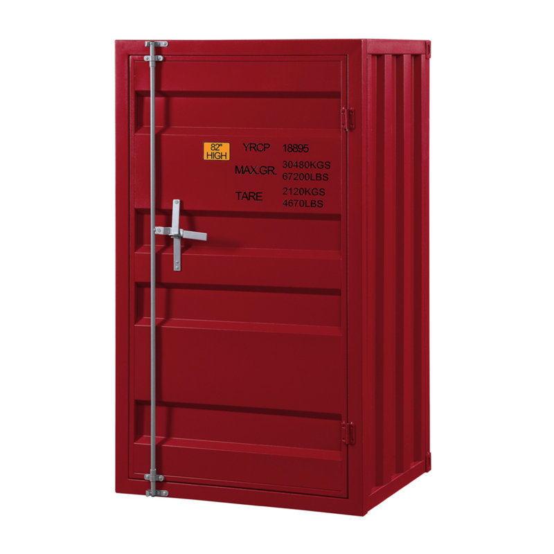 Cargo Red Finish Chest