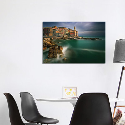 Tellaro by Krzysztof Browko - Wrapped Canvas Print