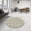 Tapis vert/brun à motifs-1106302426