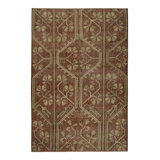 One-of-a-Kind 3'9" X 5'8" Hand Knotted Area Rug