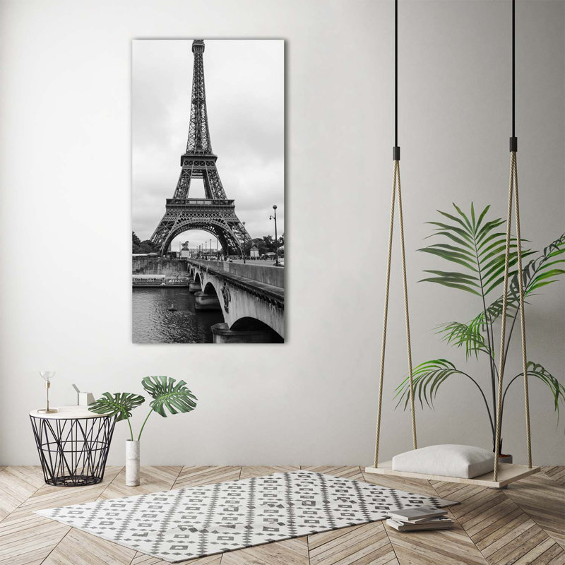 Eiffel Tower Paris - Wrapped Canvas Print