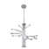 Dittrich 16 - Light Dimmable LED Sputnik Modern Linear Chandelier