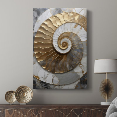 Plaster Dreams III -Galerie enveloppée Cavas