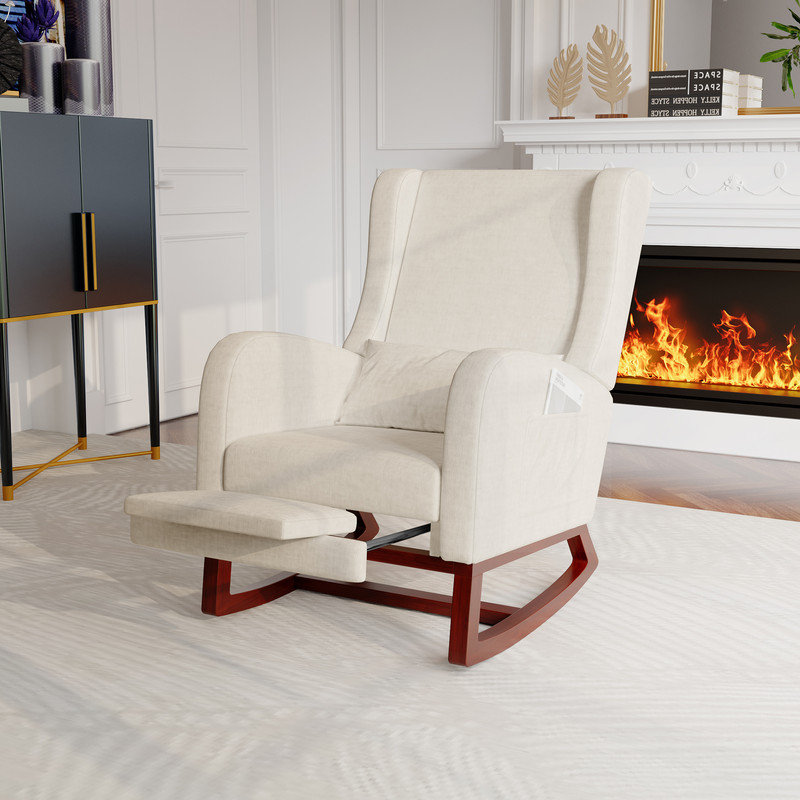 Rocking Chair, Beige