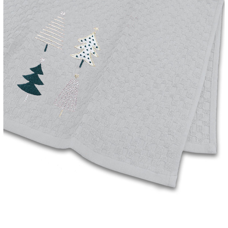 Cotton Tea Towel Kitchen Towel, White