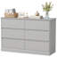 Commode double 6 tiroirs l 47,2 po-988003329