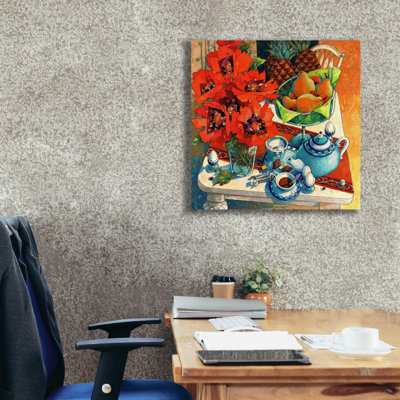 Winston Porter 'The Breakfast Ritual' by David Galchutt Canvas Wall Art