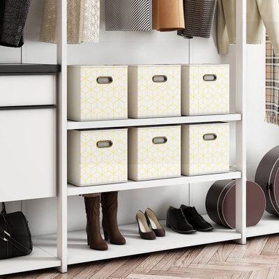 Latitude Run® Fabric Decorative Bin