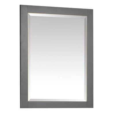 Donahue Solid Wood Rectangle Mirror
