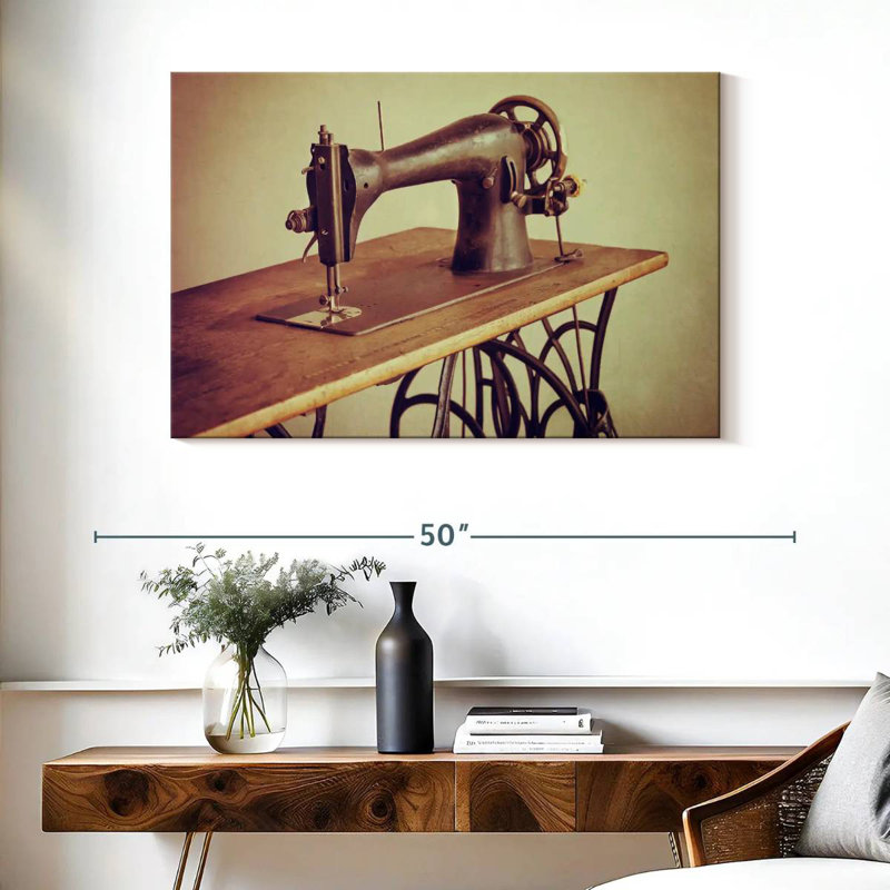 Senne Sewing Machine, 26" H x 39" W