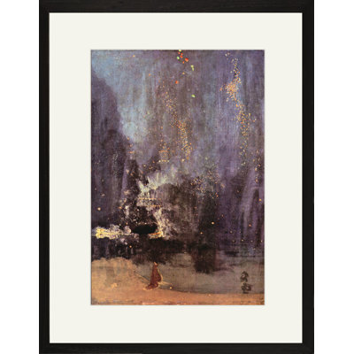 " Nocturne In Black And Gold, The Falling Rocket " by James Abbott McNeill Whistler